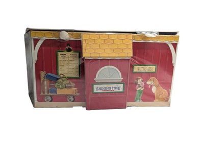 JusToys Vintage Shining Time Station Carry Case and Track