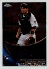 2010 Topps Chrome Rookie Autographs #202 Drew Butera Auto - BB