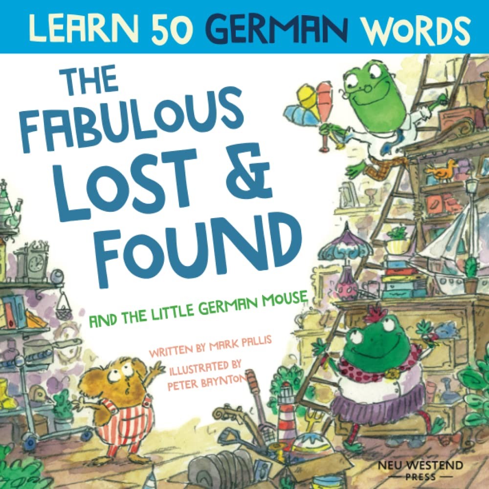 The Fabulous Lost and Found and the little German mouse: German for kids book. - Image 4