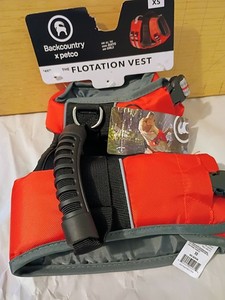 Back Country Petco Dog flotation vest Size XS