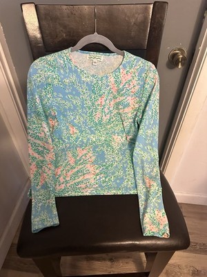 Sea Waves long sleeve blouse S 