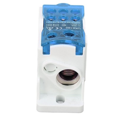 Terminal Distribution Box 690V 160A DIN Rail Terminal Block Power Junction