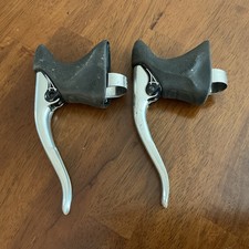 Vintage Dia-Compe Aero Brake Lever Set   Silv...
