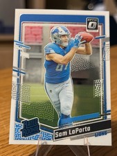 Sam LaPorta  2023 Panini Donruss Optic Rated Rookie #237 Lions Football Card