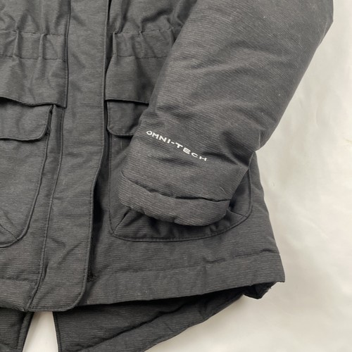 Columbia Omni-Heat Winter Jacket Youth XXS (4-5) Omni-tech Removable Fur Trim - Picture 11 of 11