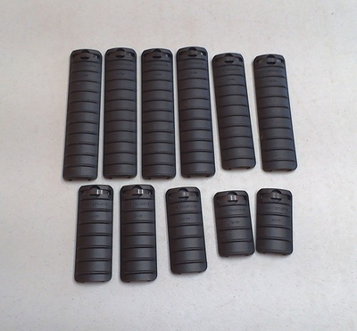 #ad #ad Set of 11 Pamp;S Products Black Rail Covers $75.00