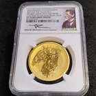 2018 1oz GOLD SAINT-GAUDENS NATIONAL PARK FOUND. ~NGC REVERSE PROOF 70 ~MERCANTI