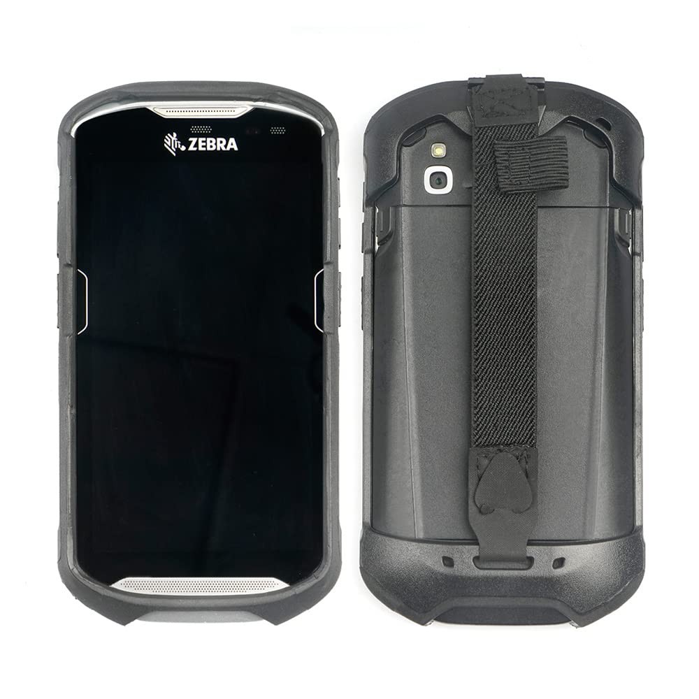 Iyoubol Protective Cover Bumper Case Rugged Boot Hand Strap For Zebra Tc51