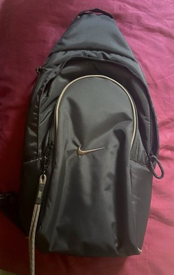 Nike Sportswear Essentials Black/ Ironstone Sling Bag (8L) DJ9796-010