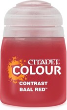 Citadel Contrast Paint - Baal Red - 18ml Pot 0.6 Fl Oz Pack of 1 , White