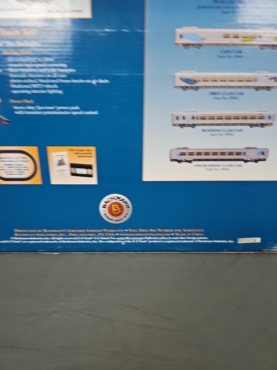 BACHMANN #01202 Spectrum Scale Amtrak Acela DCC Model Train Set With Box