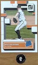 Mike Baumann 2022 Panini Donruss Baseball Base Set Rated Rookie #57