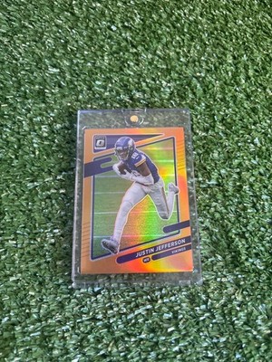 Justin Jefferson 2021 Donruss Optic #95 Orange #/199