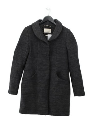 Wilfred Damen Mantel XS grau Wolle mit Polyester, Elasthan Overcoat