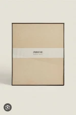 2 Zara Home - Black Metal Picture Frames - Modern/Sheek Flare - 8” x 10” - NEW