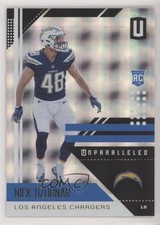 2018 Panini Unparalleled Superplaid 110/150 Nick Dzubnar #113 0c2