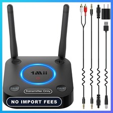 B06TX Bluetooth 5.3 Transmitter for TV to 2 Wireless Headphone/Speaker