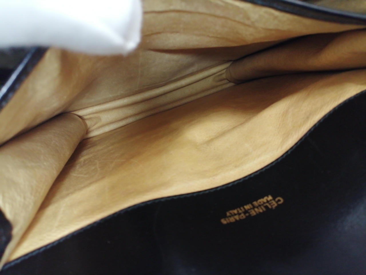 CELINE Authentic Flap Shoulder Bag Crossbody Logo… - image 14