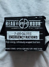 Ready Hour 2400 Calorie Emergency Rations – 4 Pack Bundle (9,600 Calories)