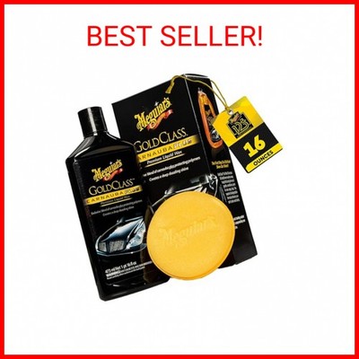 Meguiar's Gold Class Carnauba Plus Premium Liquid Wax (16oz) Long-lasting Protec