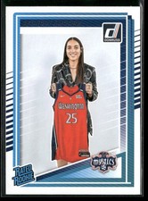 2025 Donruss WNBA Georgia Amoore 96 Washington Mystics RC