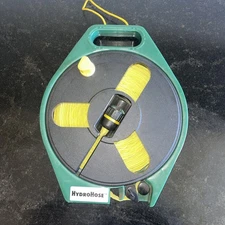 HydroHose 40 Ft Foot Flat Hose No Kink Hose & Reel ~ As Seen ON TV!