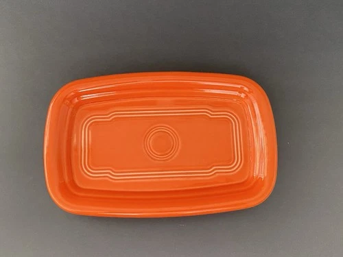 Fiesta Paprika Extra Large 1/4lb Butter Dish Replacement No Lid HLC Retired 2010
