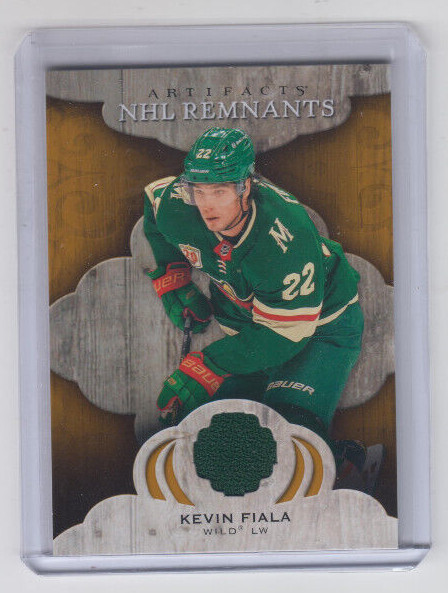 21/22 UD Artifacts Minnesota Wild Kevin Fiala NHL Remnants GUJ