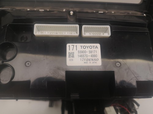 TOYOTA ALPHARD MK1 AH10 2002 - 2008 HEATER AC CONTROLLER 68053 55900-58171 - Picture 8 of 8
