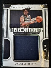2022-23 Panini National Treasures - Tremendous Treasures D'Angelo Russell /99