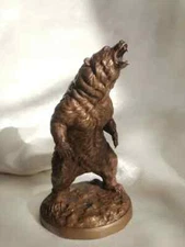 New!Bronze Grizzly bear Russian bear symbol of strength made in Russia