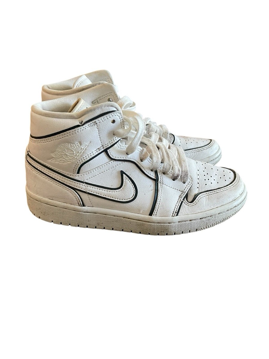 air jordan 1 womens mid iridescent trim