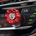 Universal Car Accessories Engine Start Ignition Stop Button Protective Cover Red