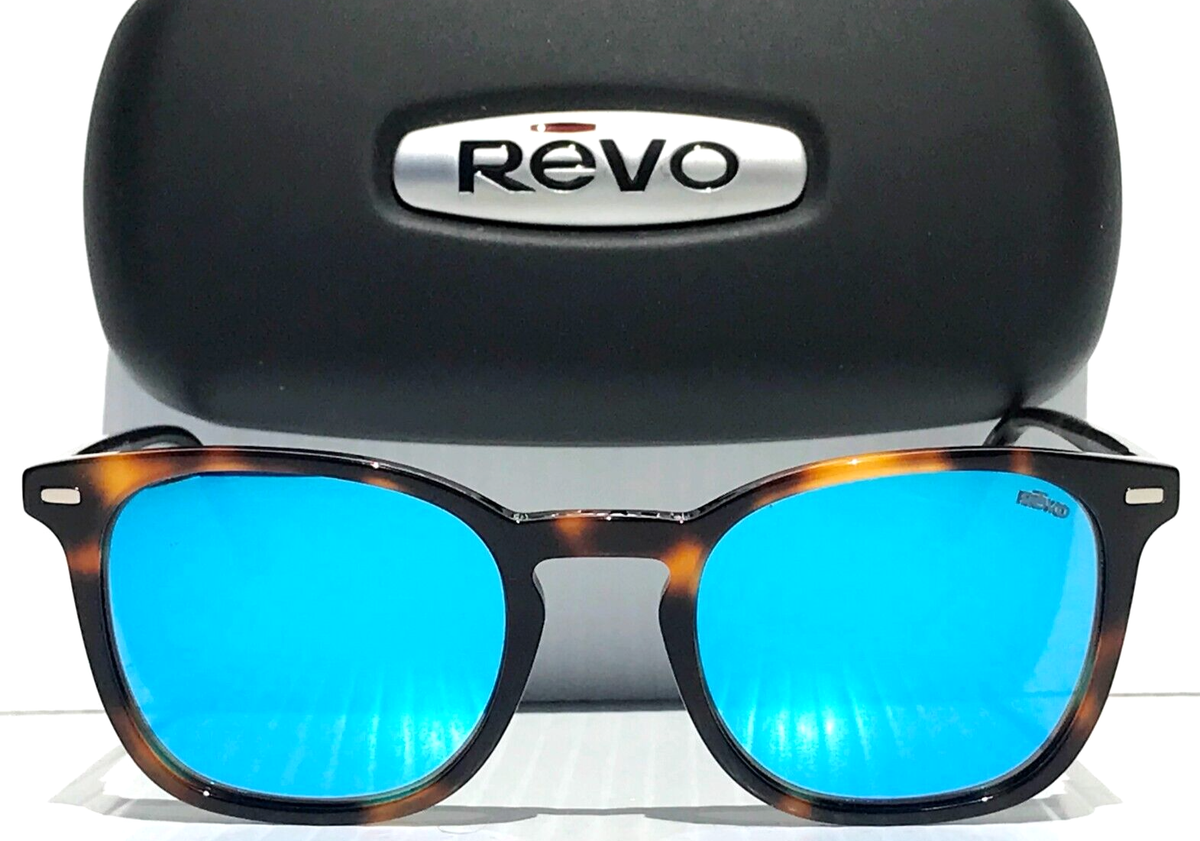 NEW Revo WATSON Tortoise POLARIZED Blue Water GLASS Lens  display picture 3