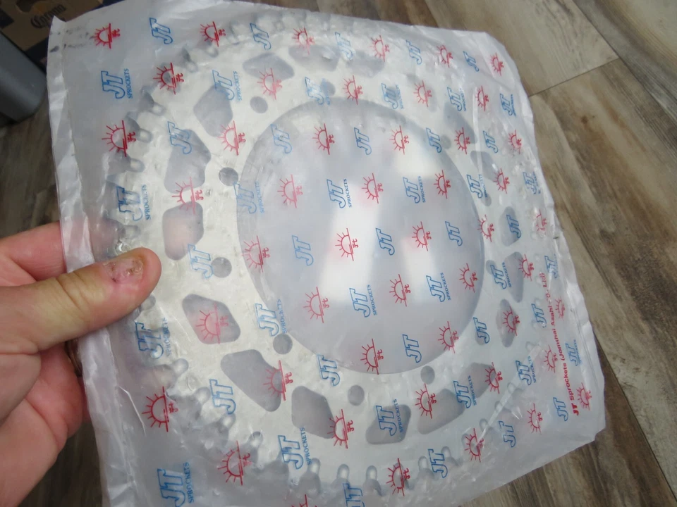 NEW JTA Aluminum Yamaha DT IT MX TTR Rear Sprocket 51T JTA853.51 old Style OM22 - Image 2 of 3