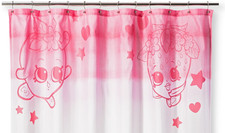 NEW Shopkins Fabric Shower Curtain 72 in. x 72 in. KIDS BATHROOM Cute Nice