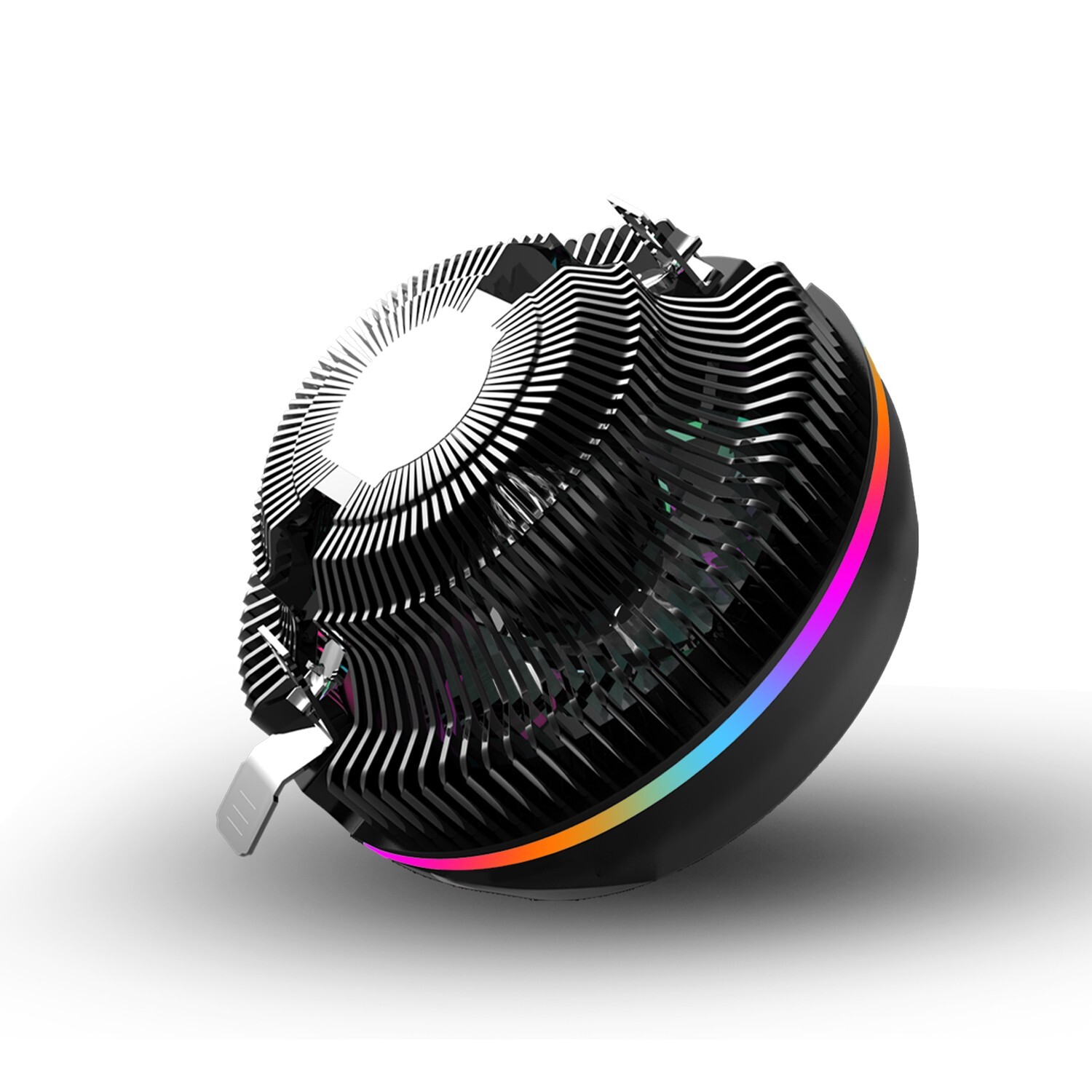 RGB CPU Cooler Heatsink with Rainbow 90mm Fan for Intel LGA 1700/1200