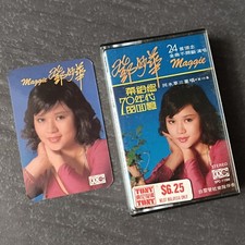 B- Maggie Teng                                  Malaysia Cassette  Calendar Card