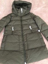 Bnwt Womens Geox Respira Asheely Parka Khaki Uk4