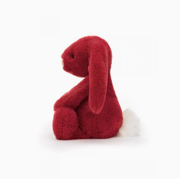 Jellycat BASHFUL CRANBERRY BUNNY Soft Plush Toy 8