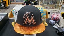NWT MLB MIAMI MARLINS BRONZE LOGO FITTED HAT CAP NEW ERA 59FIFTY 5950 SIZE 7