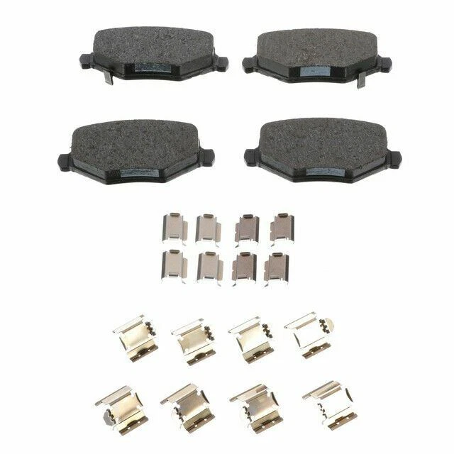 Juego de pastillas de freno de disco trasero genuino Mopar 2008-2016 Dodge Grand Caravan 68192439AB Foto 3 de 4