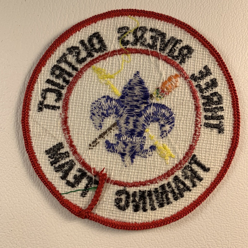 Vtg Boy Scout Patch THREE RIVERS DISTRICT TRAINING TEAM 74YJ | eBay