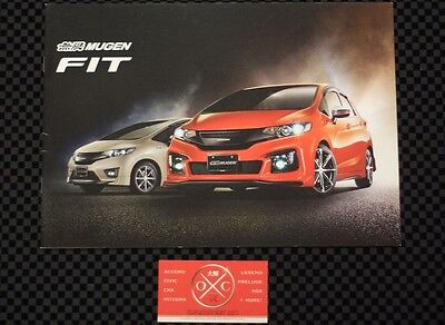 Jdm Honda Fit Mugen Brochure Gk5 Rare Access Catalog 14 15 16 17 Gk Rs Sport Ebay