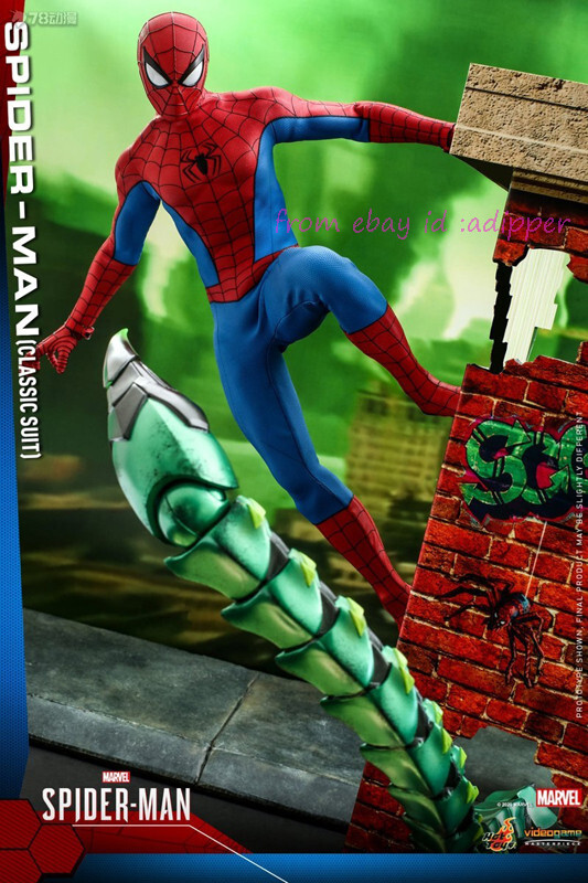 Perfect Hot Toys Vgm48 1/6 Spider-Man (Classic Suit Version