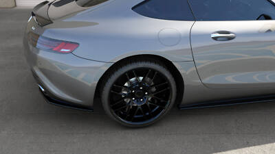 Heck Ansatz Flaps Diffusor passend für Mercedes-AMG GT / GT S C190 FL schwarz Ho