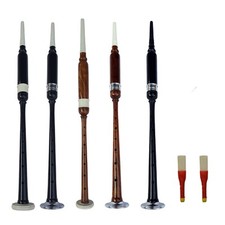 Bagpipe Practice Chanter with 2 Reeds   Durable Chanter for Beginners  Pros