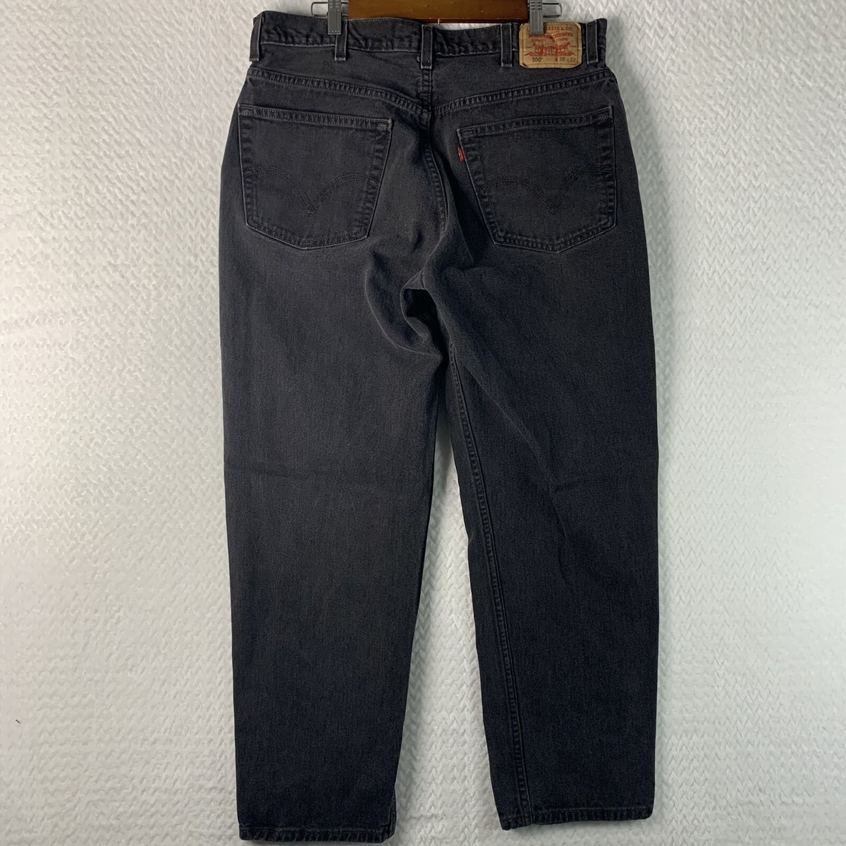 Vintage Y2K Levis 550 Jeans Mens 38/32 Relaxed Fit Straight