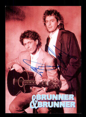 Brunner und Brunner Autogrammkarte Original Signiert ## BC 106494