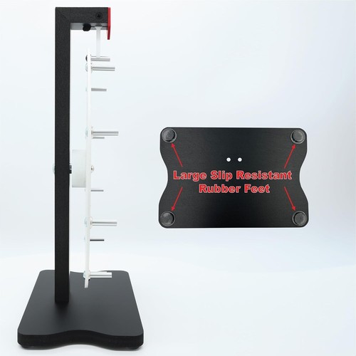 Spinning Wheel for Prizes with Stand - 12 Inch - Easy Assembly - 10 Color Slots - Picture 2 of 6